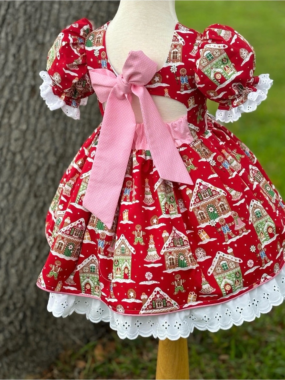 Gingerbread Holiday Dress - Picture 2 of 4